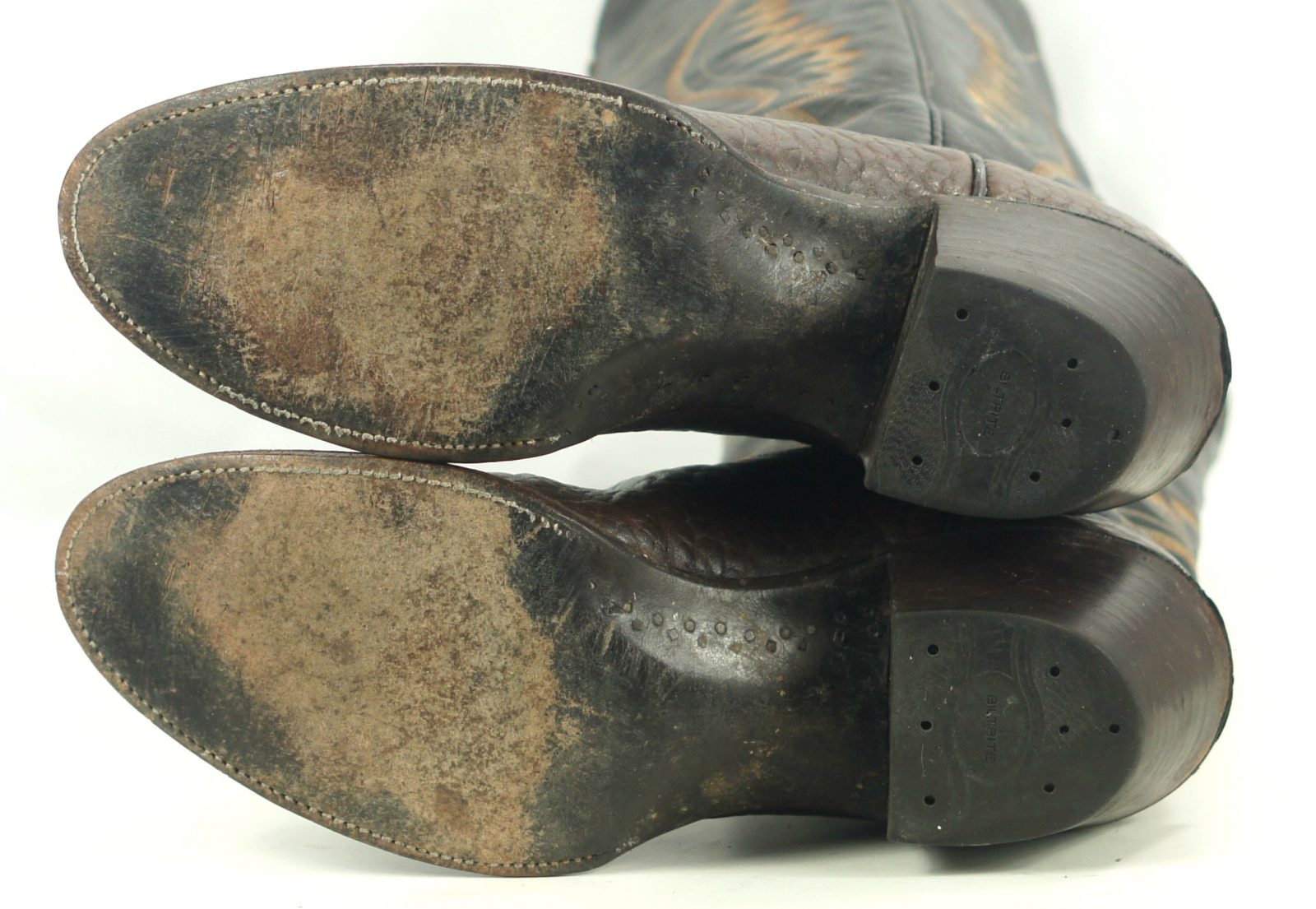 Sanders Knee Hi Buckaroo 18 Tall Cowboy Western Boots Handcrafted Men