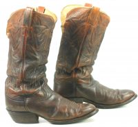 Vintage Custom Cowboy Western Boots Oil Wells Norman Oklahoma B&B Boots Mens (10)