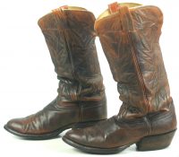 Vintage Custom Cowboy Western Boots Oil Wells Norman Oklahoma B&B Boots Mens (13)