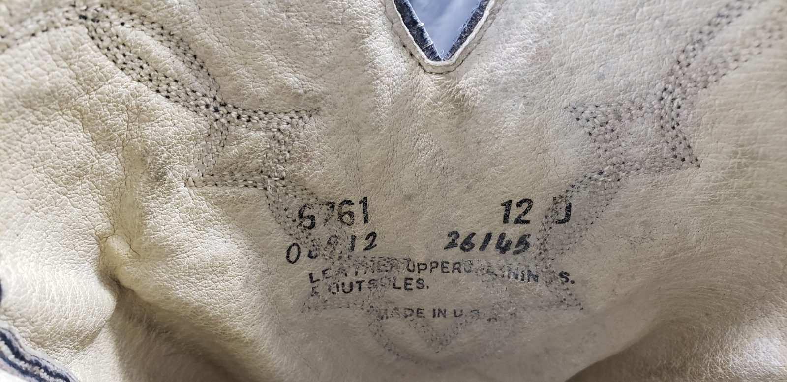 Abilene Black Elkskin Soft Cowboy Western Boots Vintage US Made Men