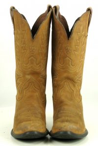 Ariat 10001015 Heritage Western Sueded Golden Tan Leather Cowboy Boots Women