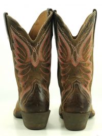 Ariat Autry 10-Inch Western Riding Boot #1001857 8-Row Stitched Wings Womens (5)
