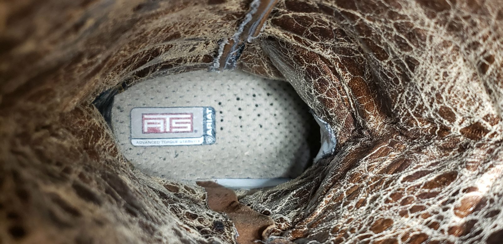 Ariat Sahara Brown Leather 17 Tall Knee Hi Riding Boots Discontinued Womens (2)