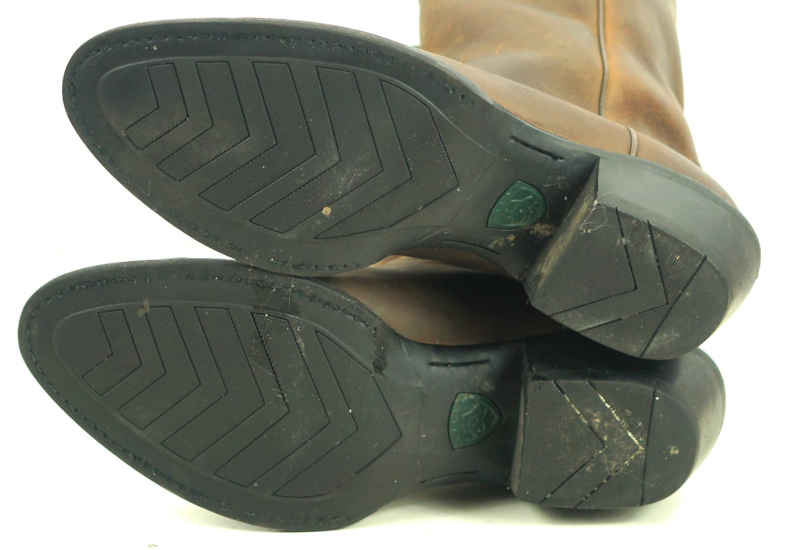 Ariat Sedona Oiled Brown Leather Cowboy Roper Riding Boots #34625 Men