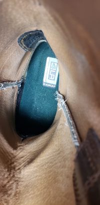 Ariat Sedona Oiled Brown Leather Cowboy Roper Riding Boots #34625 Men
