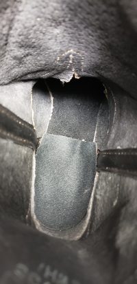 Code West Tan Ankle Cowboy Boots Inlay Green Music Note Vintage US Made Women