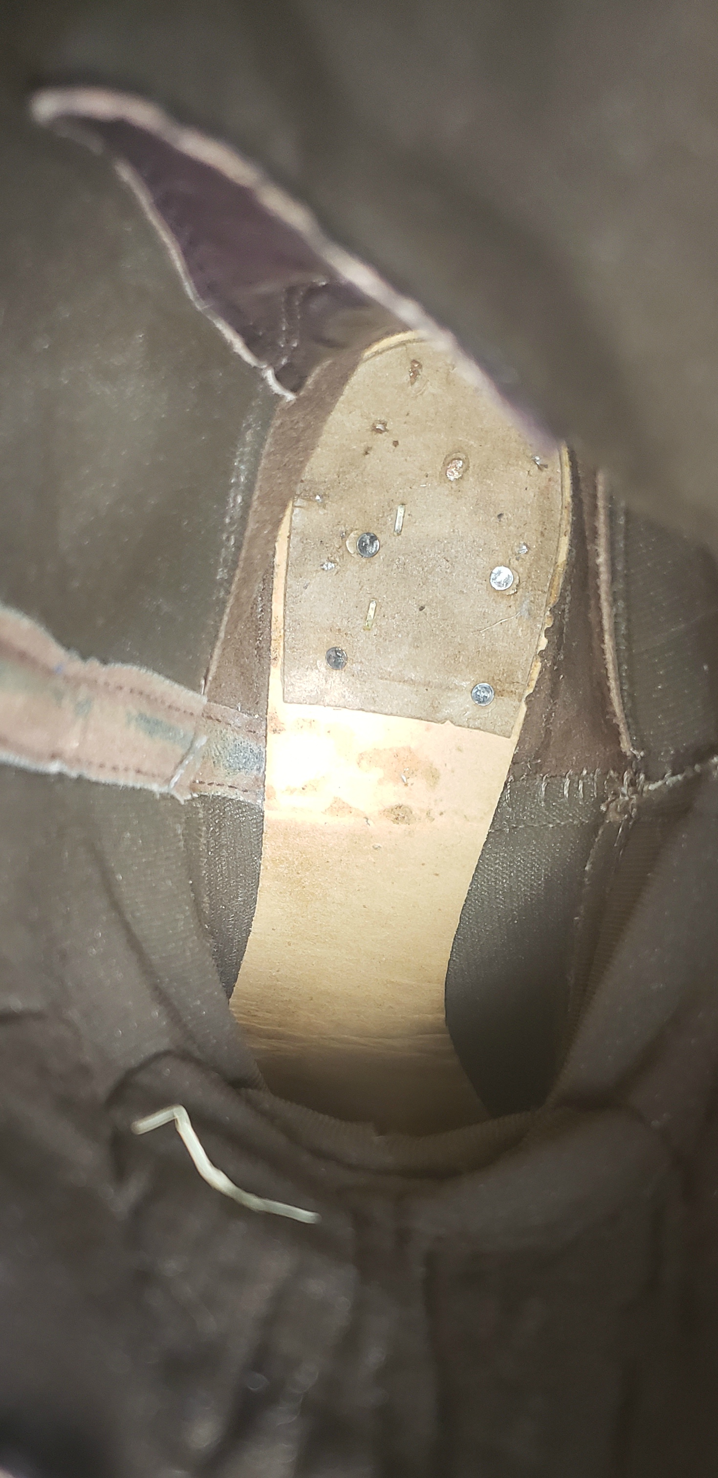 Dexter Burgundy Leather Western Cowboy Boots Vintage US Made Hi Heels Womens (2)