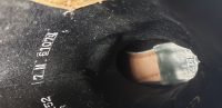 Double H HH Distressed Brown Leather Cowboy Western Slouch Boots Tips Womens 7 M (3)