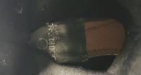 Double H HH Distressed Brown Leather Cowboy Western Slouch Boots Tips Womens 7 M (4)