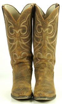 Durango Crush Jealousy Ruffout Suede Western Cowboy Boots $170 RD3514 Women