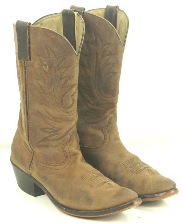 Durango Distressed Brown Leather Cowboy Western Boho Boots RD4112 Women