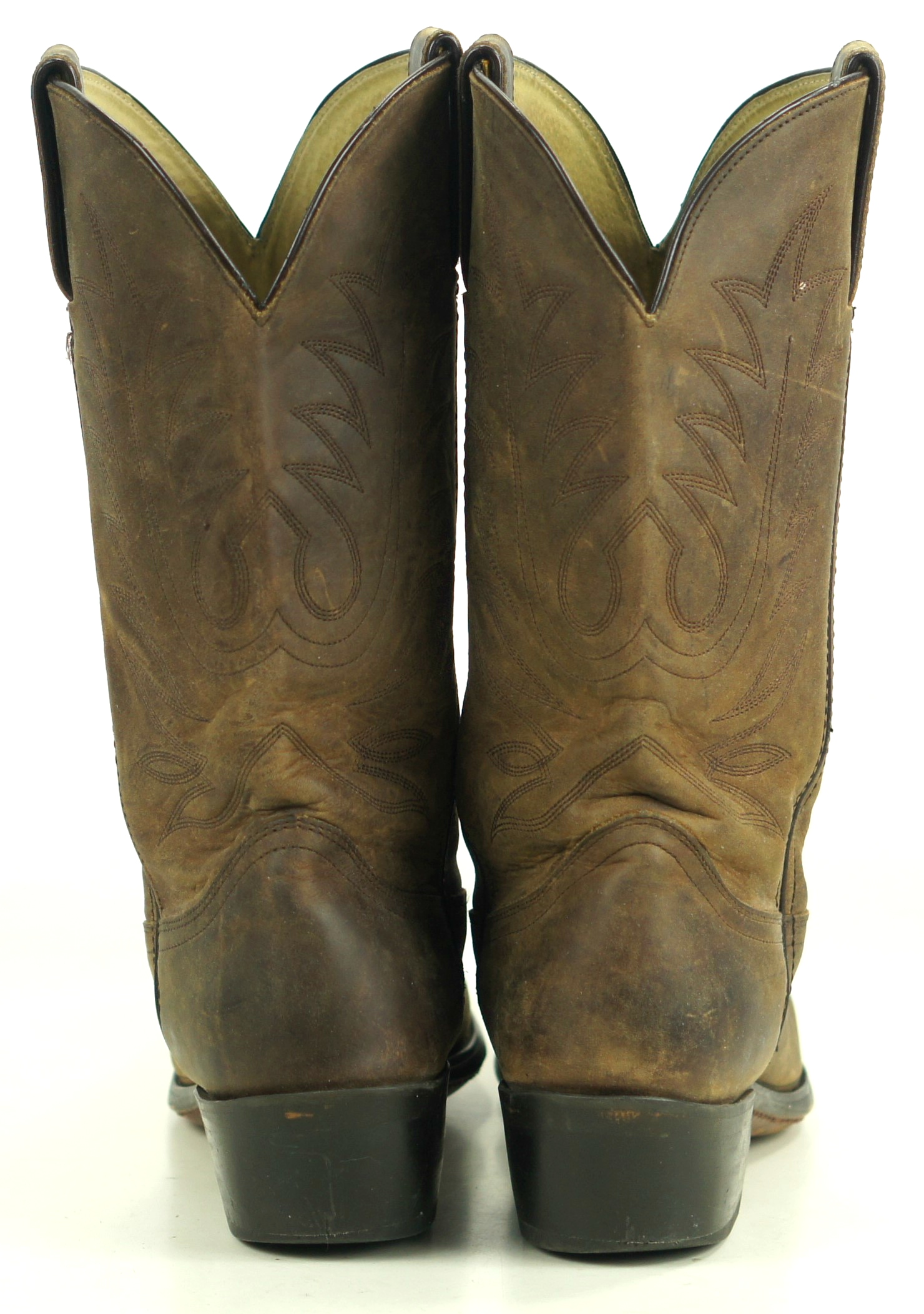 Durango Distressed Brown Leather Cowboy Western Boots $150 RD4112 Women