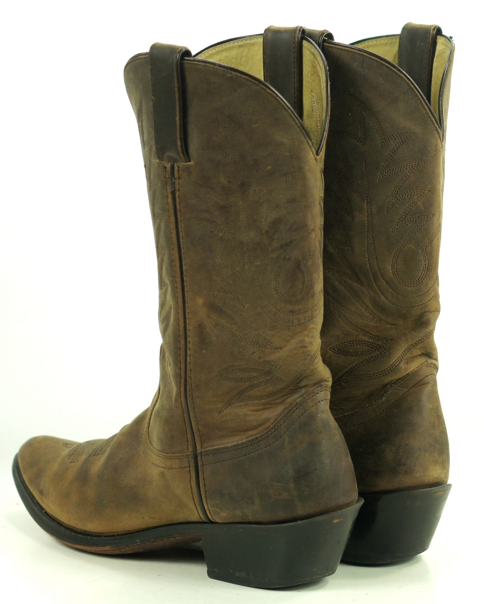 Durango Distressed Brown Leather Cowboy Western Boots $150 RD4112 Women