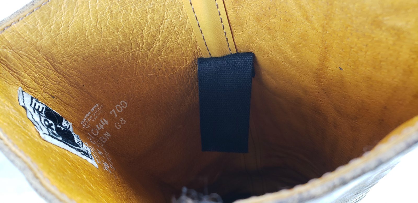 Frye 77050 Distressed Brown Leather Campus Boots US Made Cloth Pulls Women