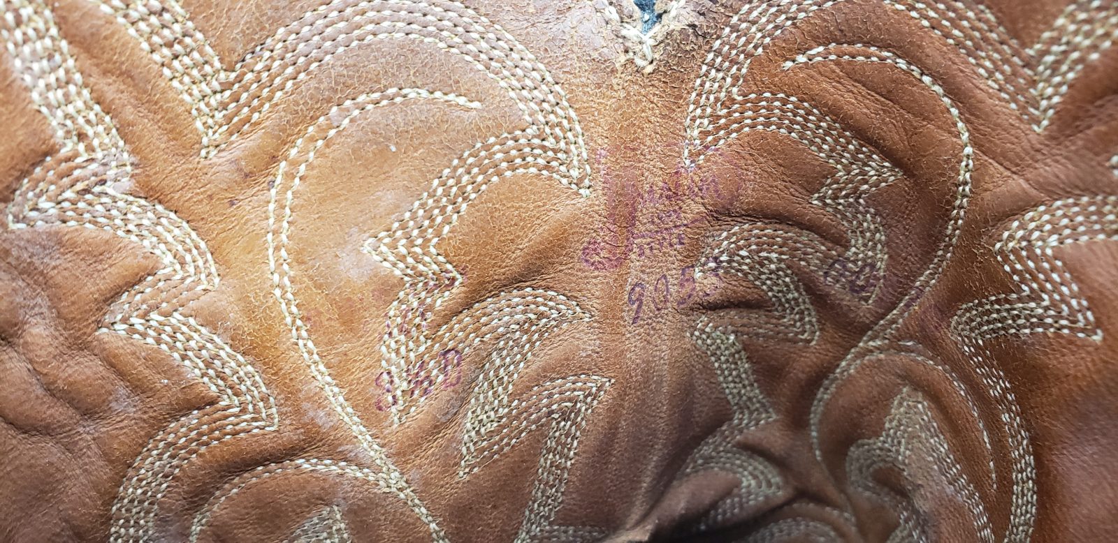 Justin Ft Worth Dark Brown Cowboy Western Boots Vintage Texas USA Made Men