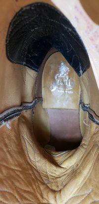 Justin Royal Blue Leather Cowboy Western Cowgirl Boots Vintage Boho Women