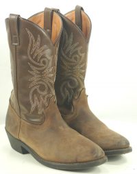 Laredo 4242 Brown Cowboy Western Work Boots Oil Chemical Resistant Men