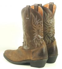 Laredo 4242 Brown Cowboy Western Work Boots Oil Chemical Resistant Men