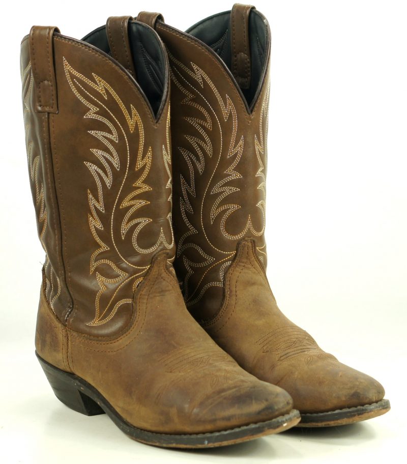 Laredo Kadie Distressed Brown Leather Cowboy Western Boots 5742 Women