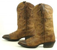 Laredo Maddie Distressed Brown Leather Cowboy Western Boots 51112 Women