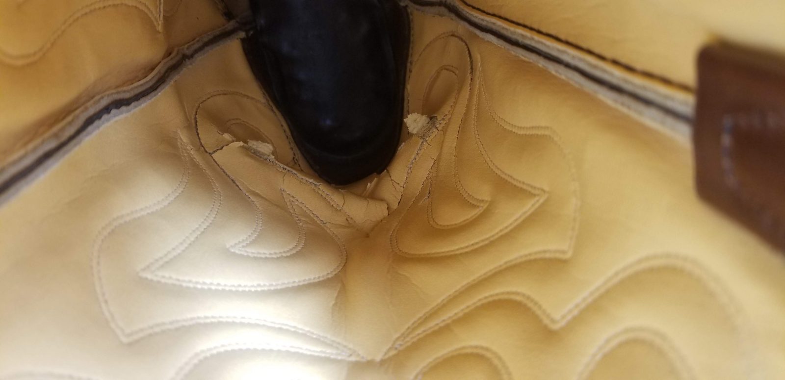 Mason Brown Leather Cowboy Western Work Boots Vinram Soles Vintage US Made (3)