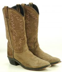 Old West Brown Tan Leather Cowboy Western Boots SCL7014 India Women