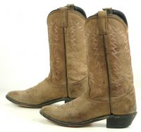 Old West Brown Tan Leather Cowboy Western Boots SCL7014 India Women