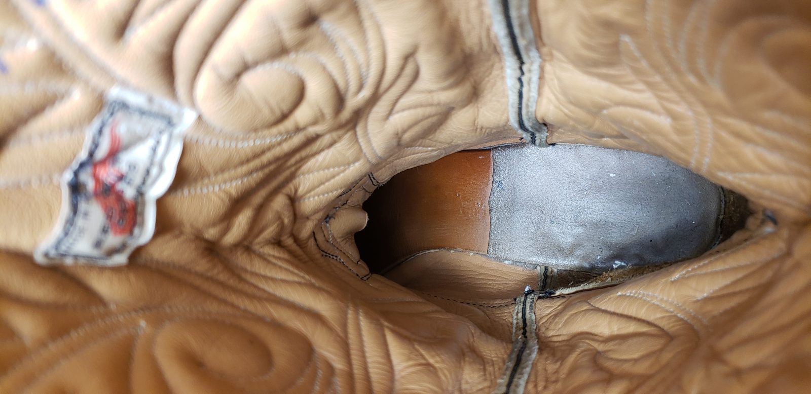 Red Wing Pecos Brown Rockabilly Cowboy Work Boots Vintage US Union Made Mens (10)