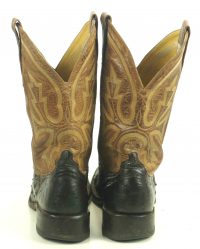 Rod Patrick Full Quill Ostrich Custom Cowboy Boots 10 Row Stitch Men