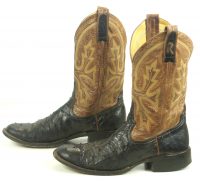 Rod Patrick Full Quill Ostrich Custom Cowboy Boots 10 Row Stitch Men