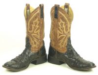 Rod Patrick Full Quill Ostrich Custom Cowboy Boots 10 Row Stitch Men