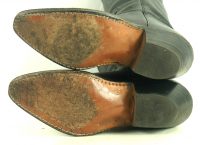 Stewart Handmade Tall Stovepipe Riding Cowboy Boots Vintage 70s Women