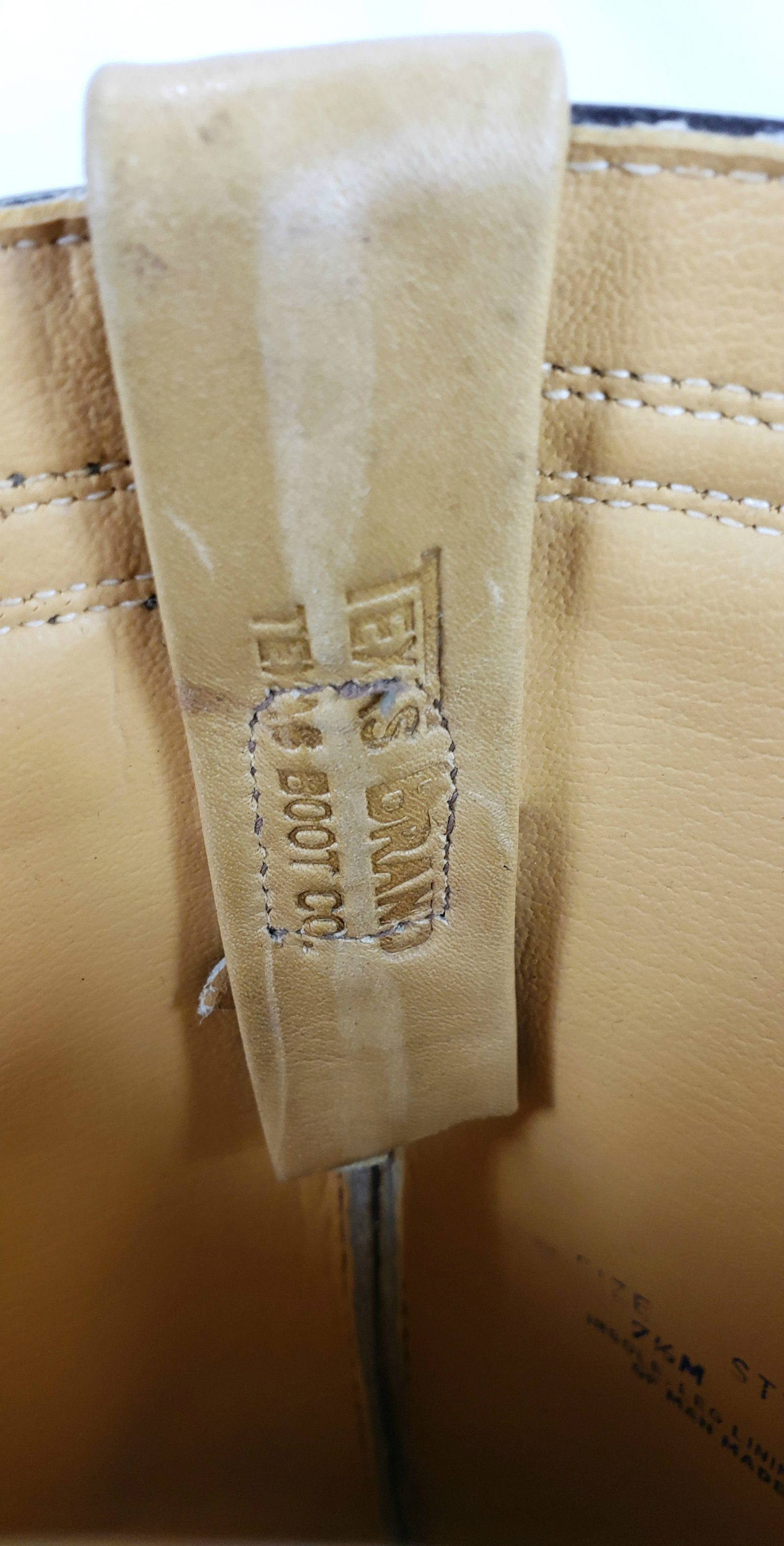 Texas Boot Co Tan Cowboy Western Boots Vintage US Made Oil Resistant Women