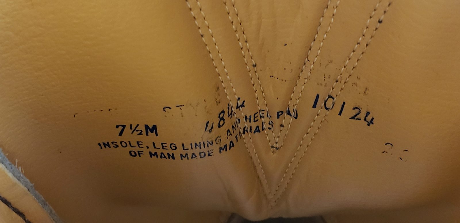 Texas Boot Co Tan Cowboy Western Boots Vintage US Made Oil Resistant Women