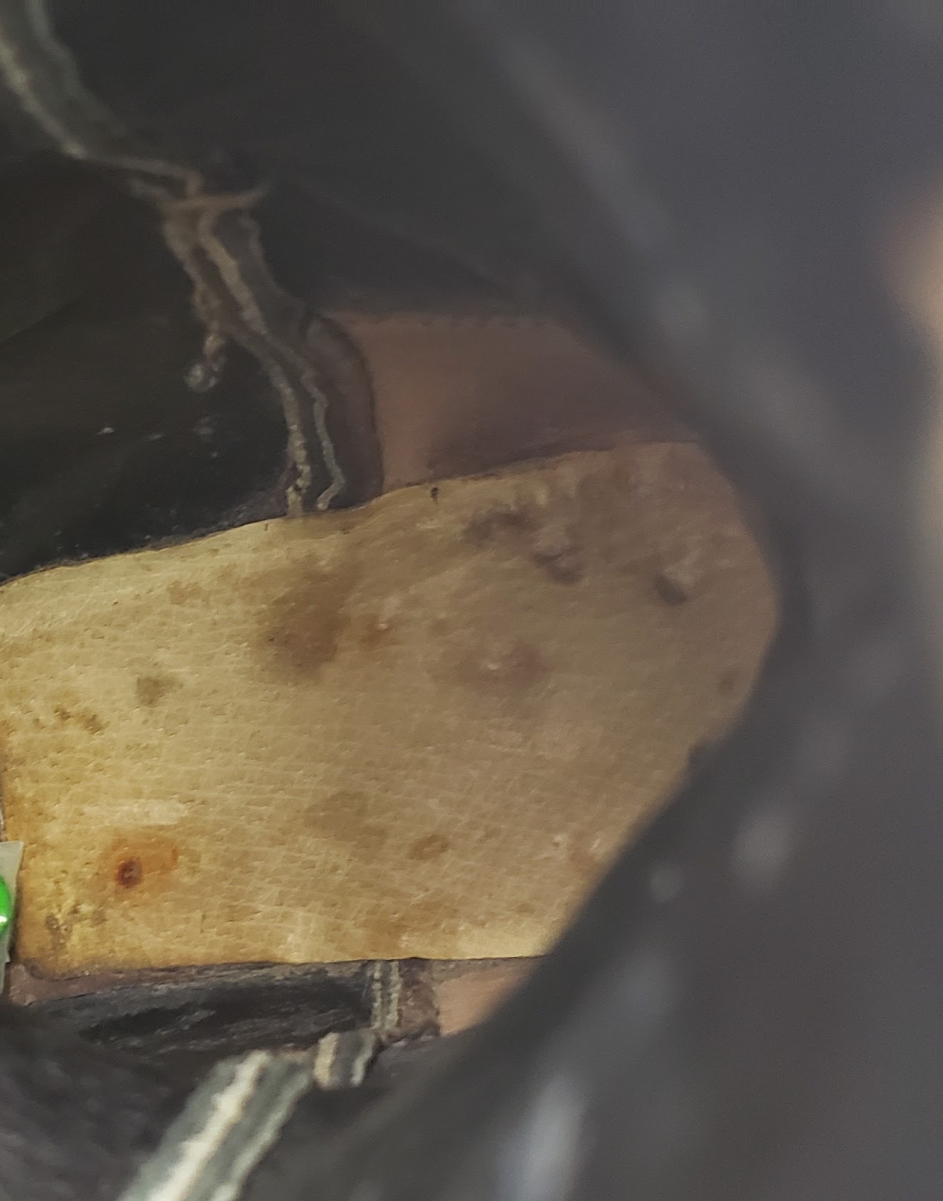 Tony Lama Lizardskin Cowboy Western Boots Vintage Spats Look Brown Black Women (1)