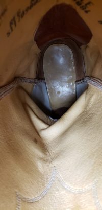 Tony Lama Marbled Caramel Leather Cowboy Boots Vintage US Made Men