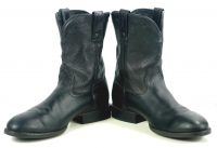 Twisted X MRP002 Black Leather Cowboy Western Roper Work Boots Men