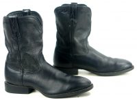 Twisted X MRP002 Black Leather Cowboy Western Roper Work Boots Men