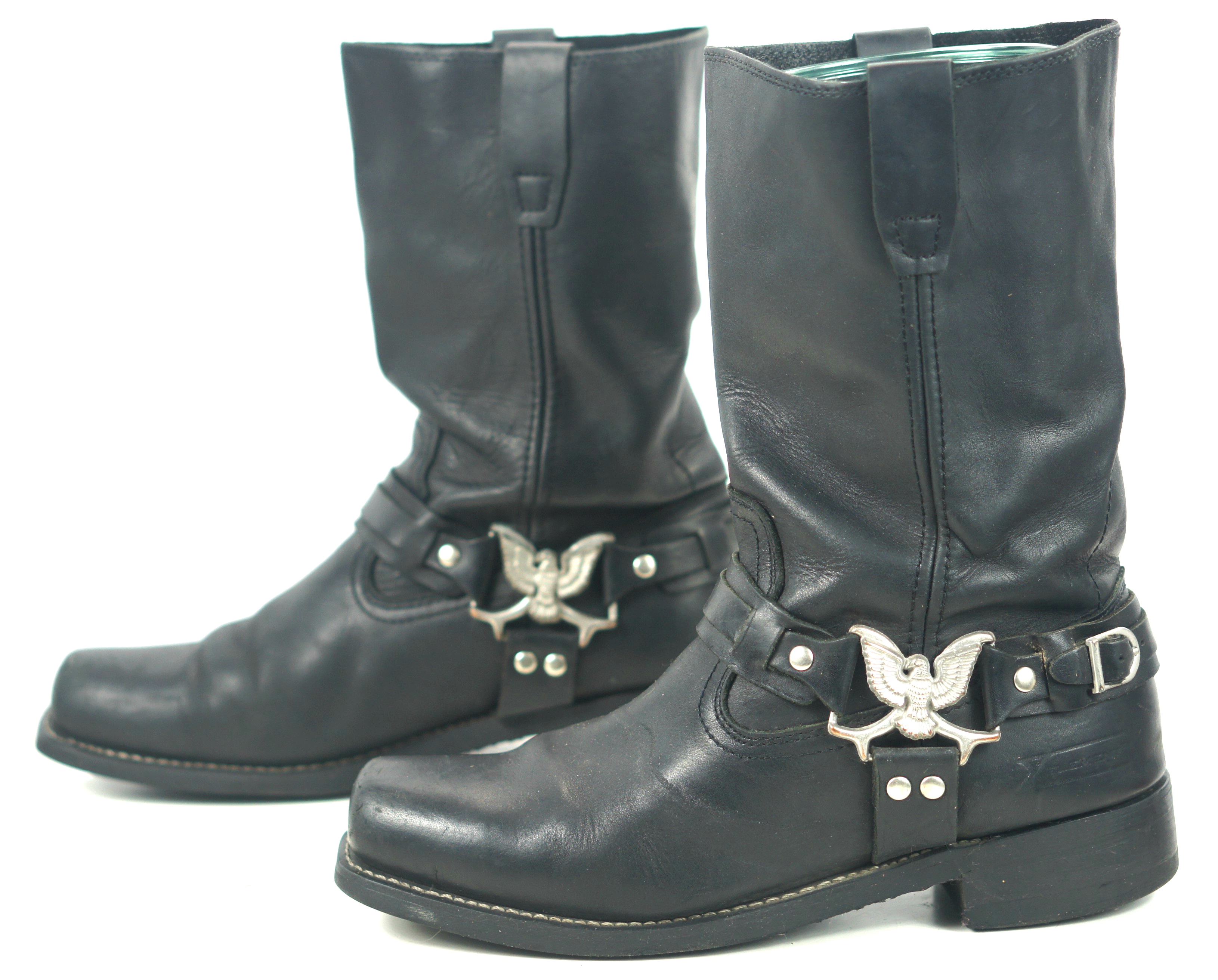 harness strap boots