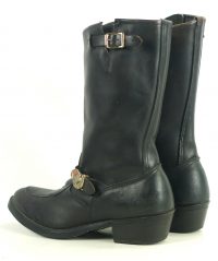 alker Cobra Biker Motorcycle Engineer Harness Boots Vintage US Made Men