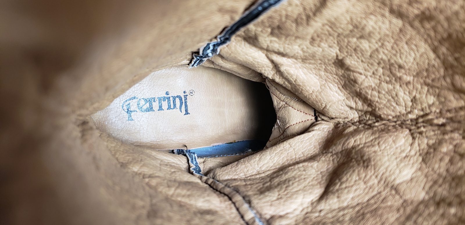 Ferrini Turquoise & Gray Patchwork Leather Cowboy Boots 6-Row Stitch Women