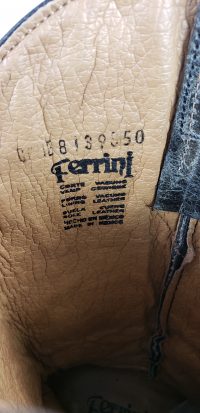 Ferrini Turquoise & Gray Patchwork Leather Cowboy Boots 6-Row Stitch Women