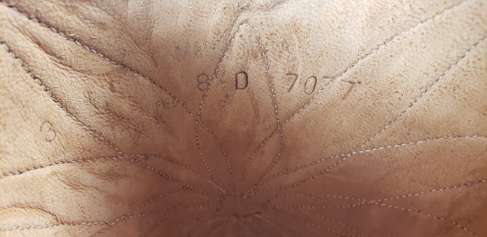 Dodge City Black Leather Cowboy Boots Inlay Gold Sunburst Vintage 50s 60s Men