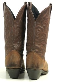 Laredo Gaucho Distressed Brown Leather Cowboy Western Boots 5763 Women