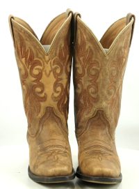 Laredo Maricopa Distressed Brown Leather Cowboy Western Boots 51041 Women