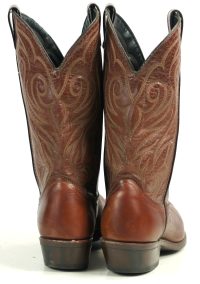 Laredo Russet Brown Leather Cowboy Western Riding Boots Men