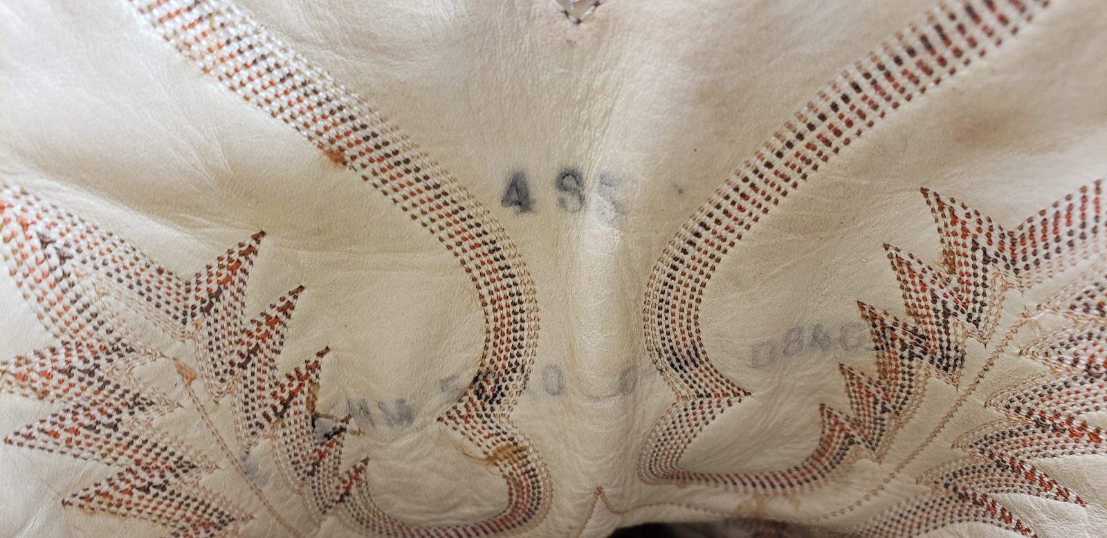 Larry Mahan Full Quill Ostrich Distressed Cowboy Boots Vintage US Made Men