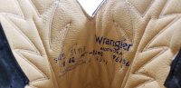 Wrangler Black Cowboy Western Work Boots Oil Resistant Vintage US Made Mens (7)
