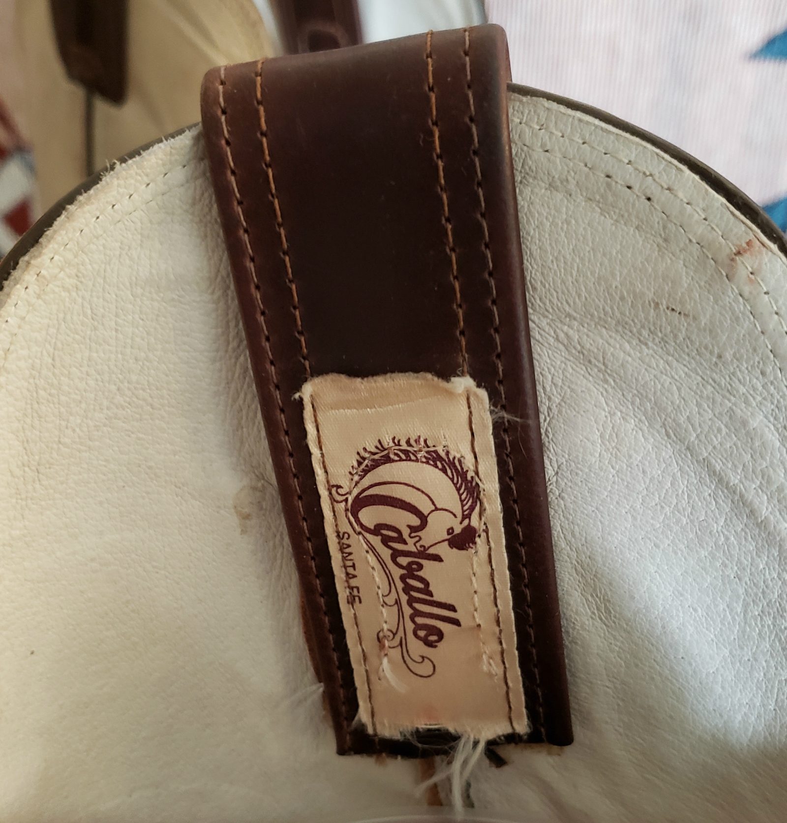 Caballo Buckaroo Cowboy Western Boots Tall Brown & Bone Leather Santa Fe Men