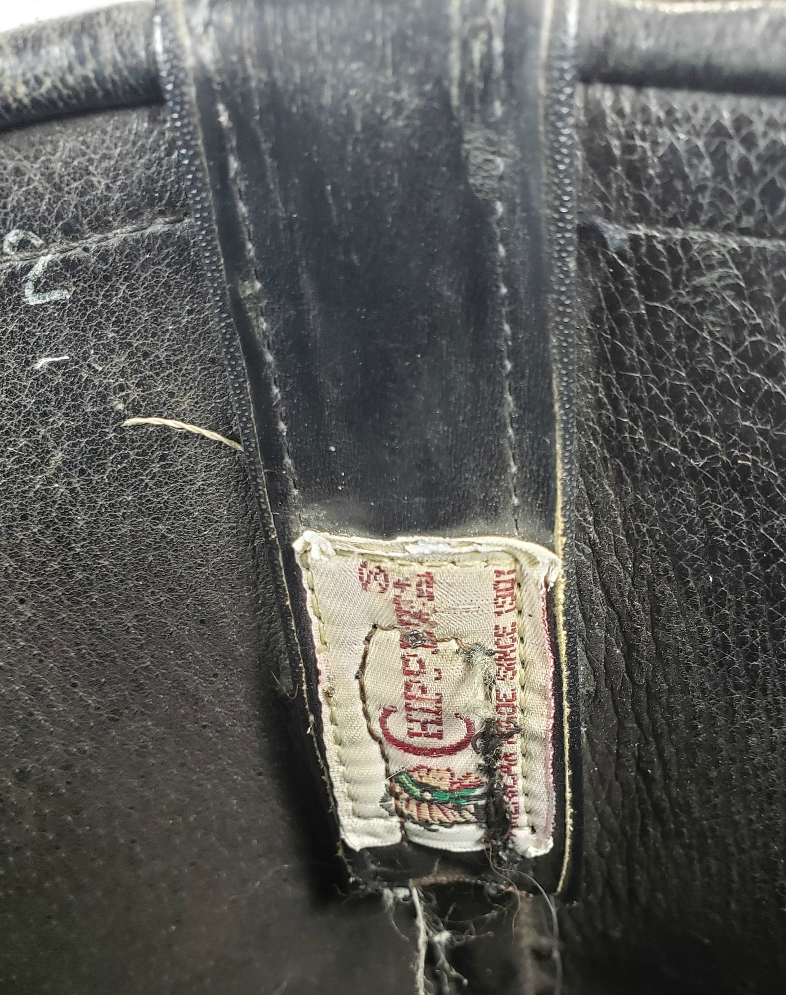 Chippewa Black Leather Biker Motorcycle Engineer Harness Boots US Made Men